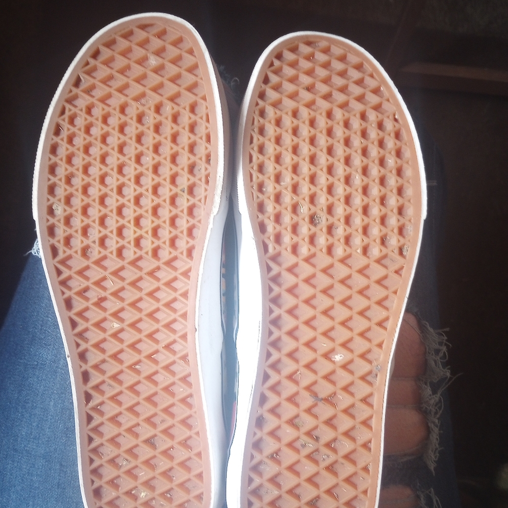 Floral vans slip on shoes (10) - Picture 3 of 4